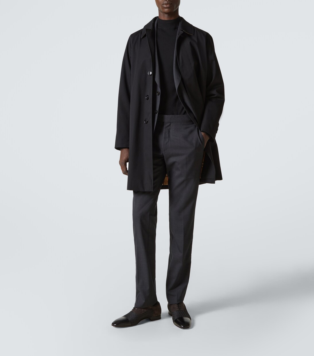 Greggo leather-trimmed Oxford shoes | Christian Louboutin