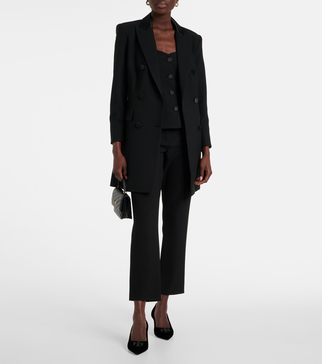 Escarpins Eleanor Pave 65 en velours | Tory Burch