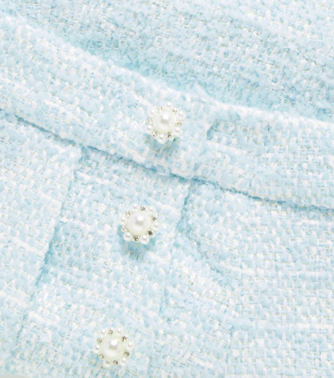 Verzierter Rock aus Bouclé  | Self-Portrait Kids