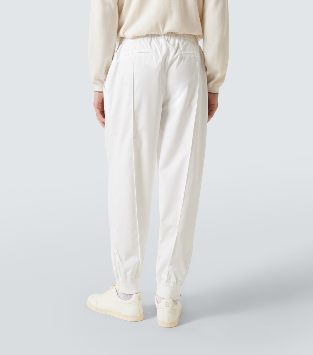 Pleated tapered pants | Brunello Cucinelli