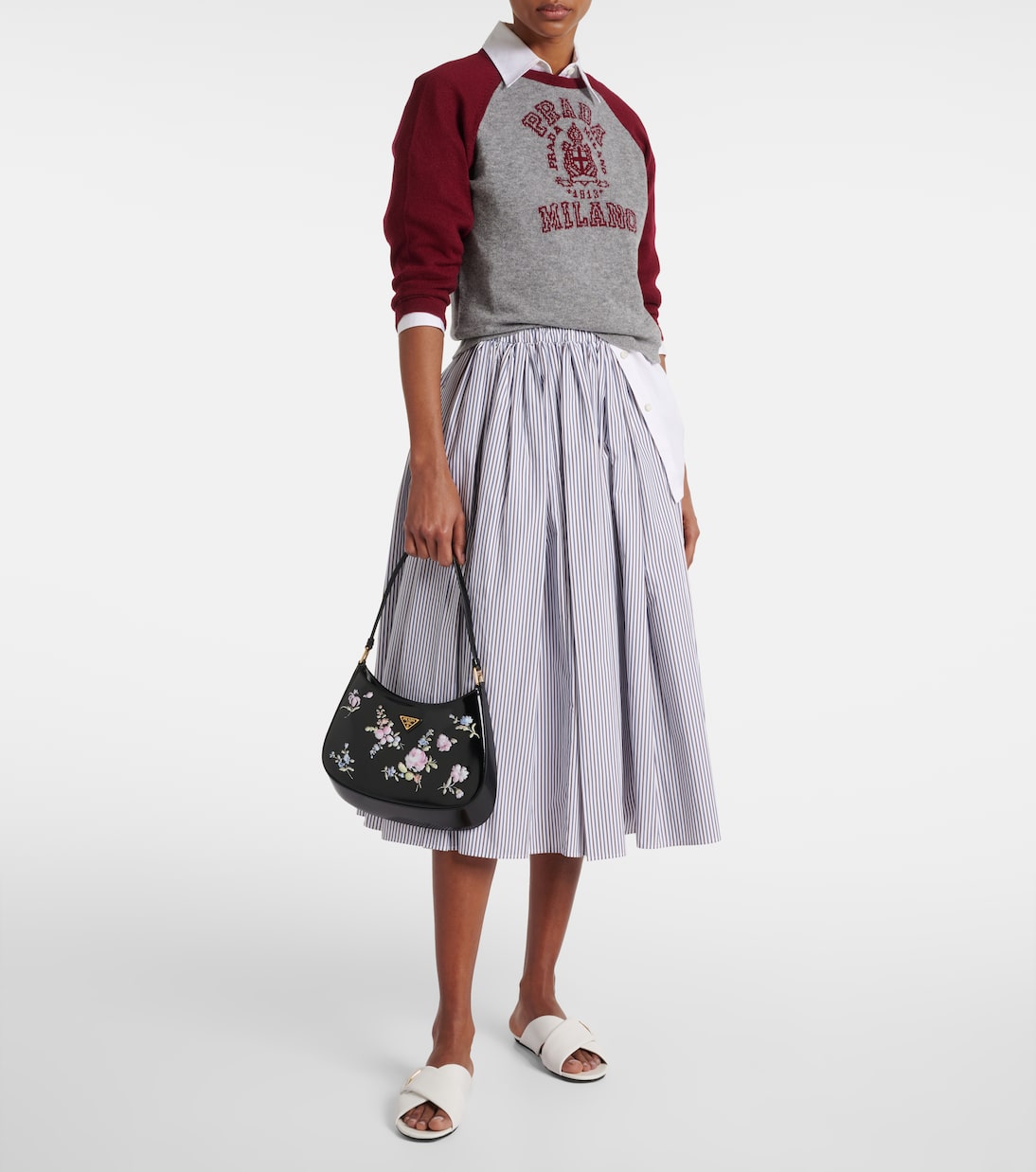 Leather sandals | Prada