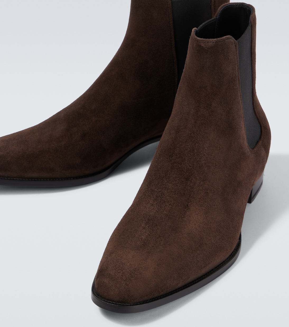Wyatt suede Chelsea boots | Saint Laurent