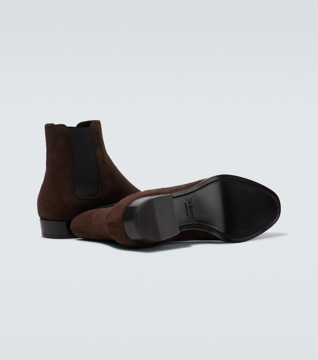 Wyatt suede Chelsea boots | Saint Laurent