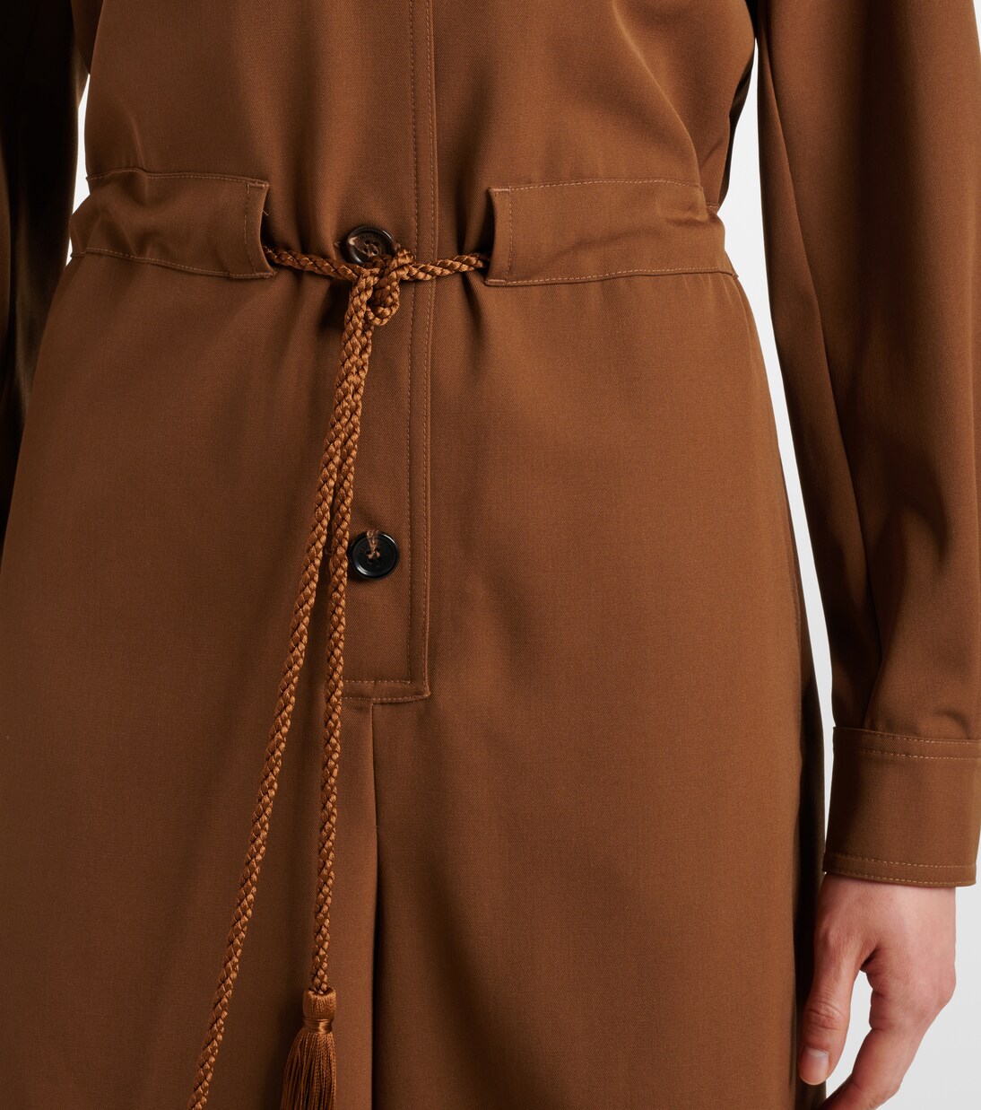 Maine belted wool gabardine playsuit | Max Mara