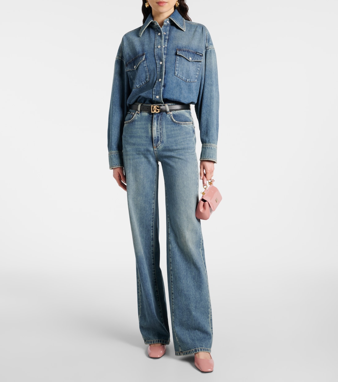 Jean ample à taille haute | Dolce&Gabbana