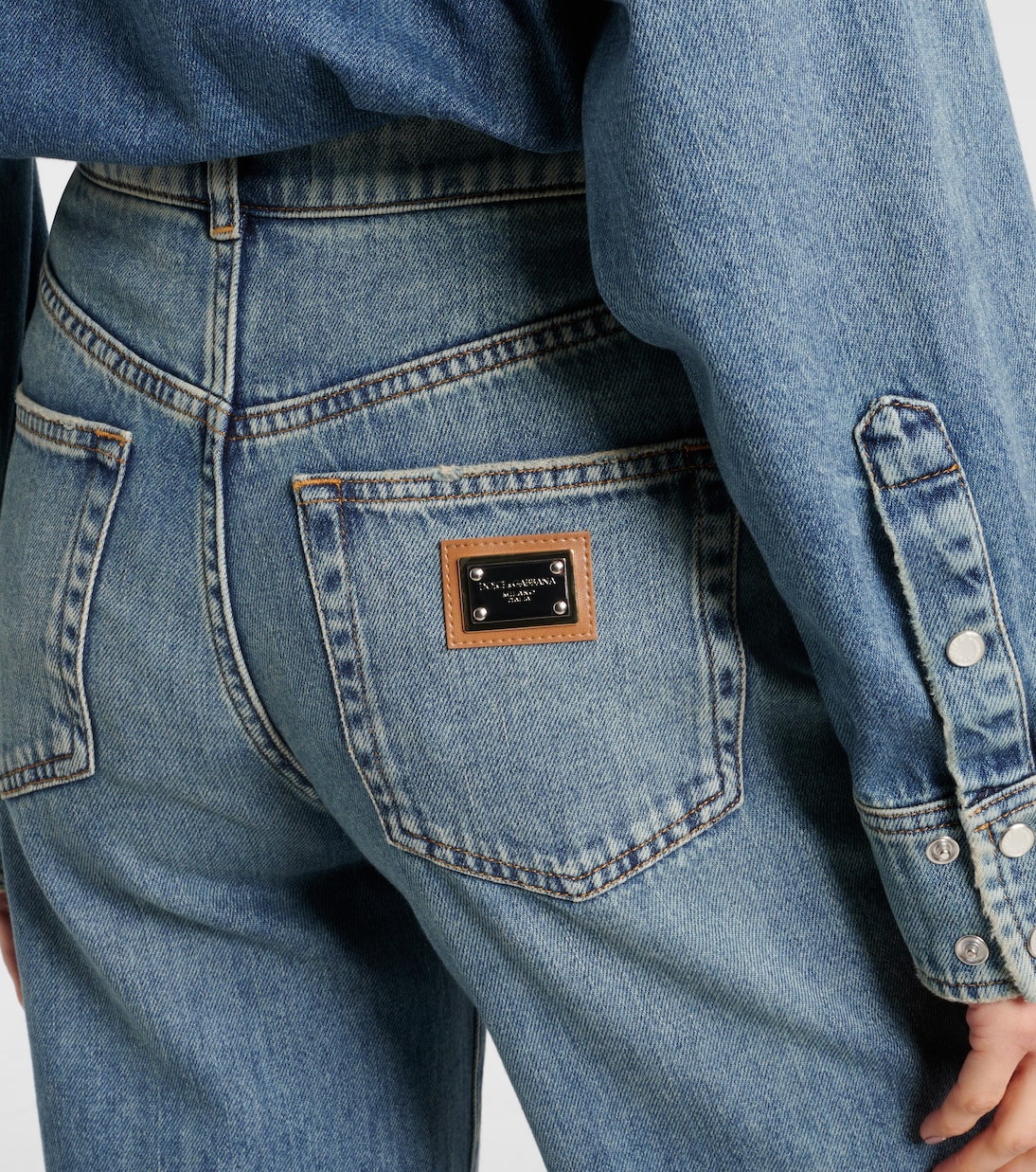 Jean ample à taille haute | Dolce&Gabbana