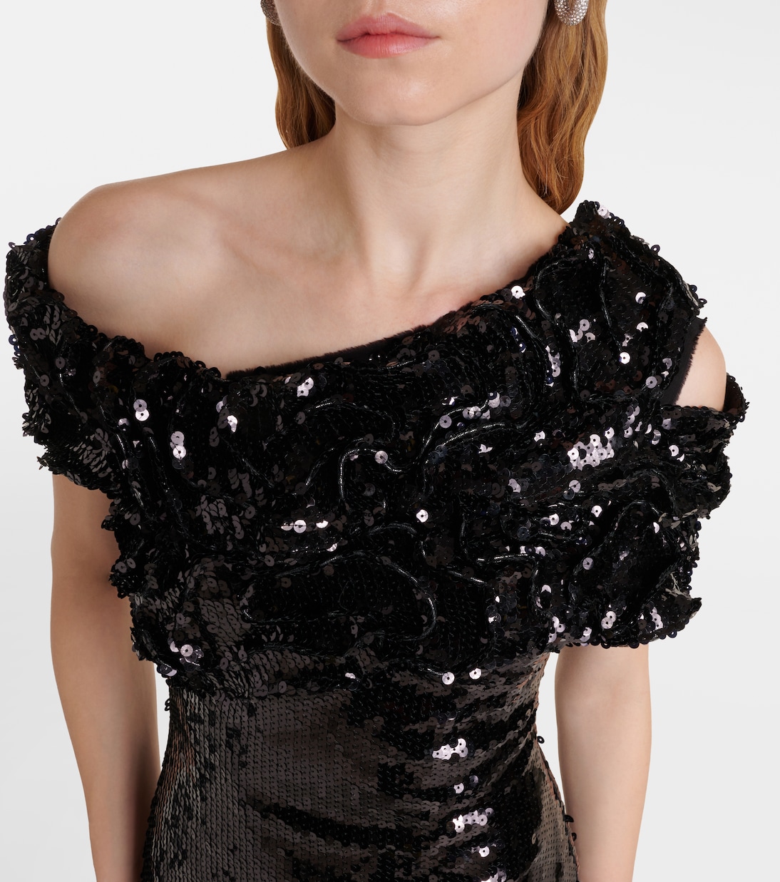 Robe mit Pailletten | Marmar Halim