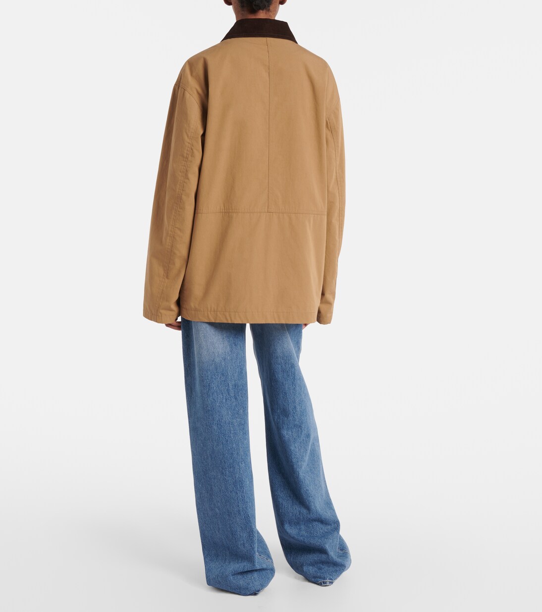 Frank cotton gabardine jacket | The Row