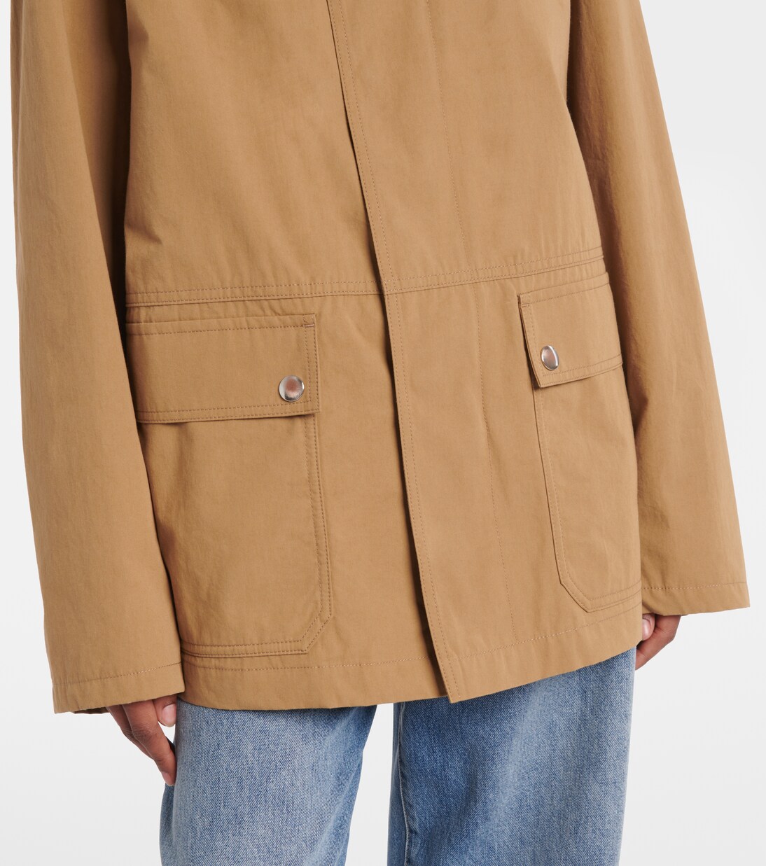 Frank cotton gabardine jacket | The Row