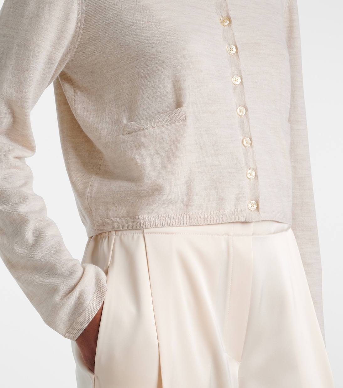 Cardigan Zoe aus Wolle | Leset