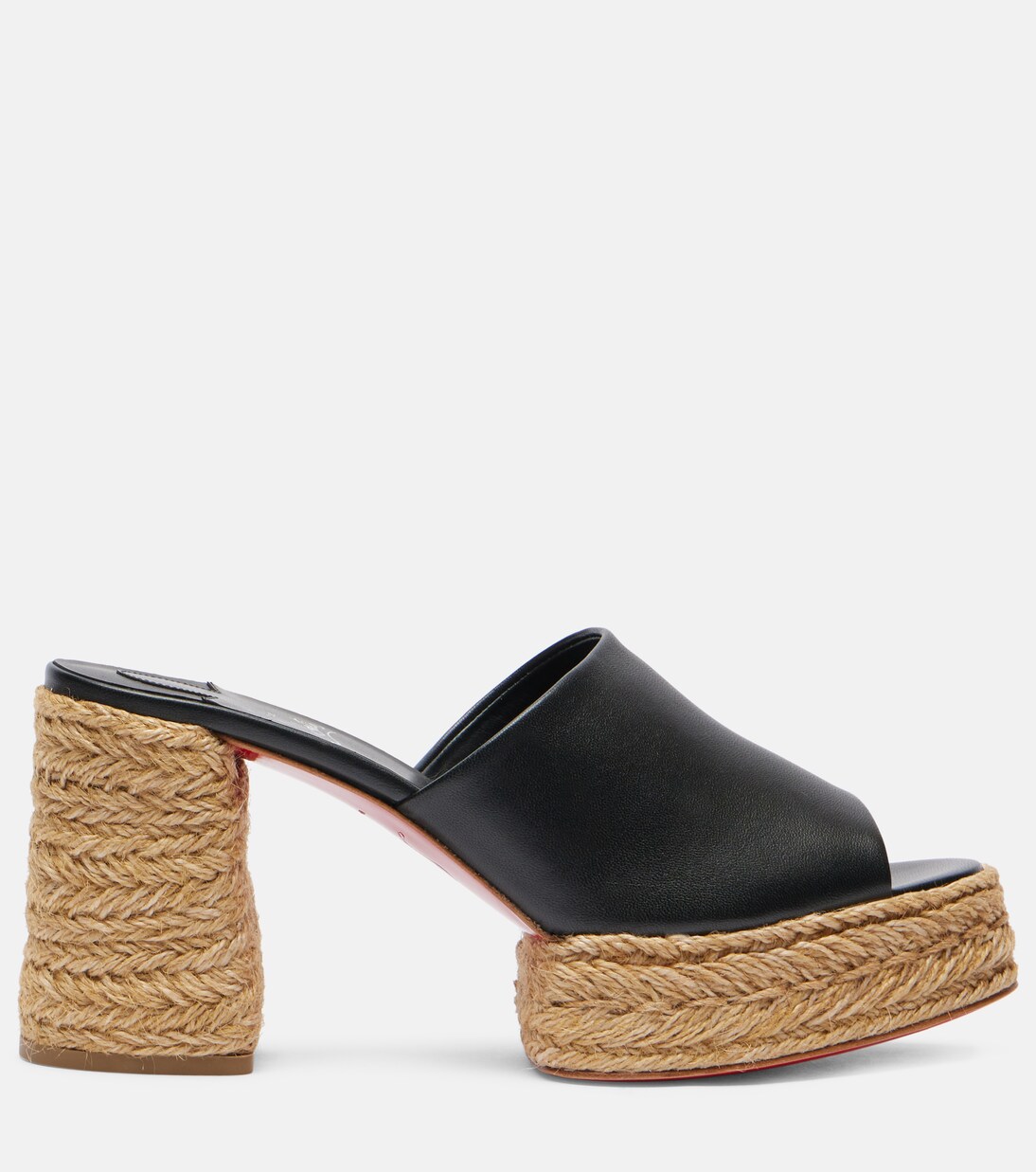 Calakala 85 leather platform mules | Christian Louboutin