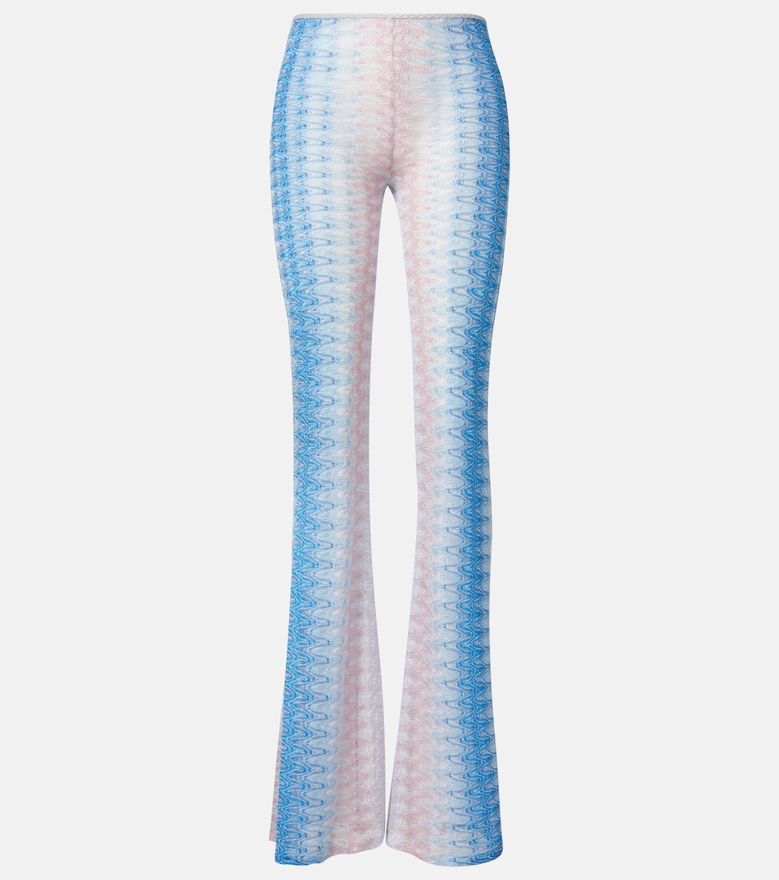 Semi-sheer flared pants | Missoni