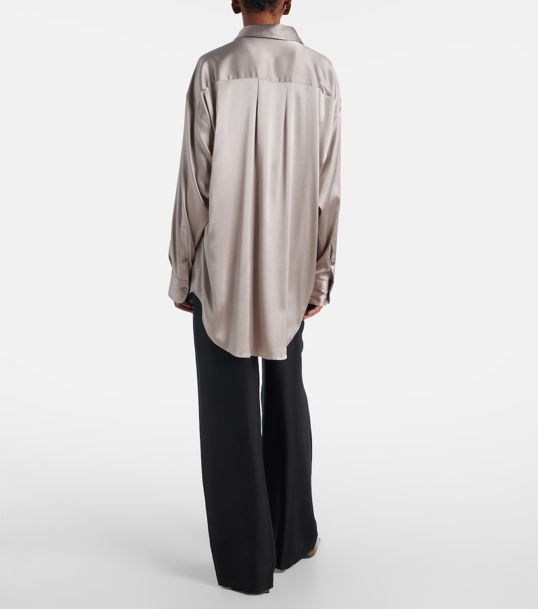 真丝混纺缎布衬衫 | Tom Ford