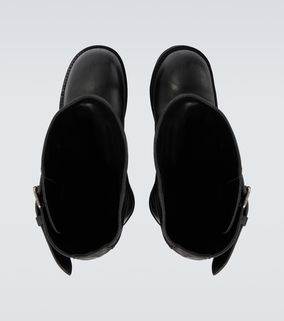 Venom leather biker boots | Balenciaga