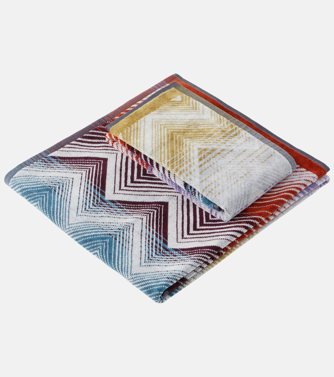 Marea set of 2 cotton terry towels | Missoni