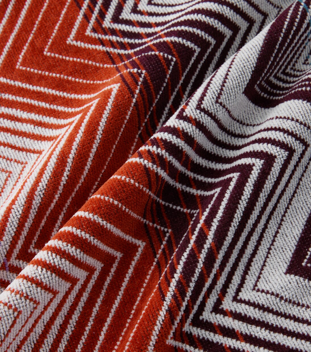 Marea set of 2 cotton terry towels | Missoni