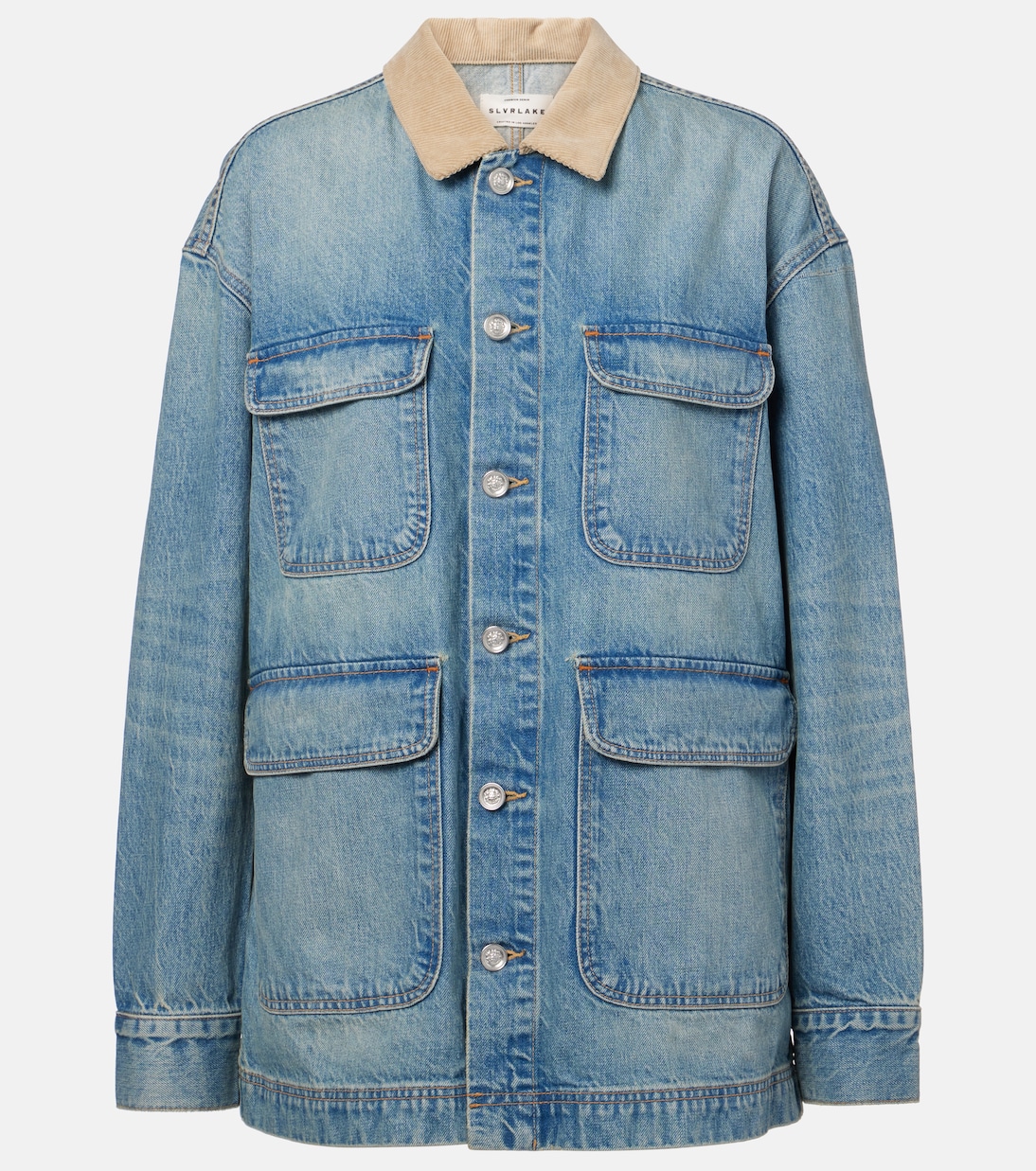 Jeansjacke Hayden mit Cord | Slvrlake