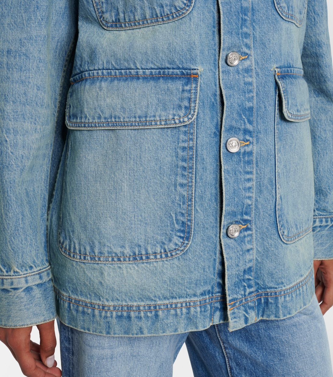 Jeansjacke Hayden mit Cord | Slvrlake