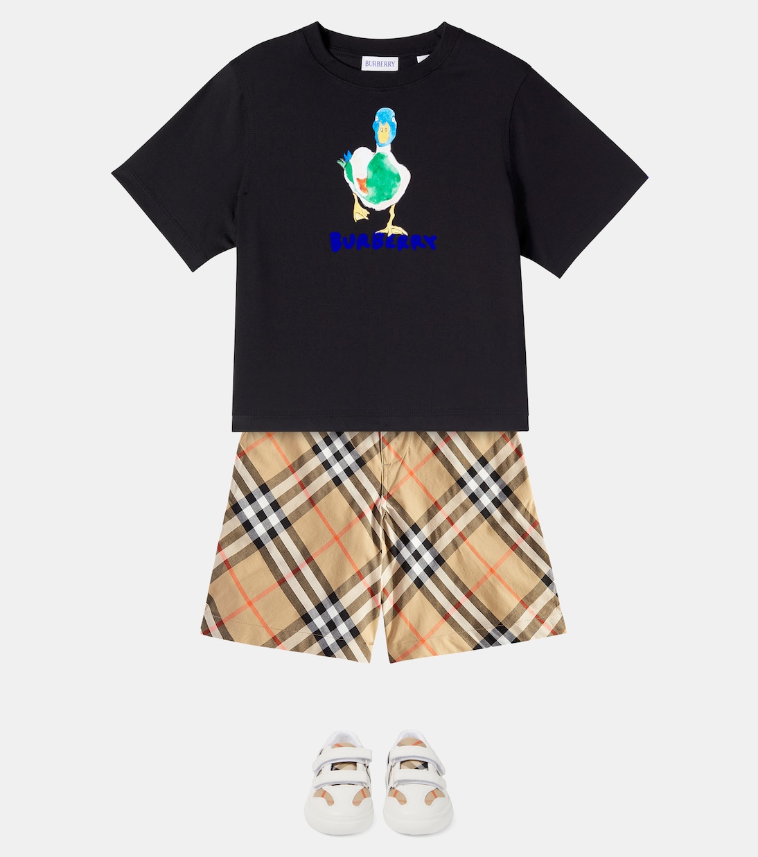 Logo printed cotton jersey T-shirt | Burberry Kids