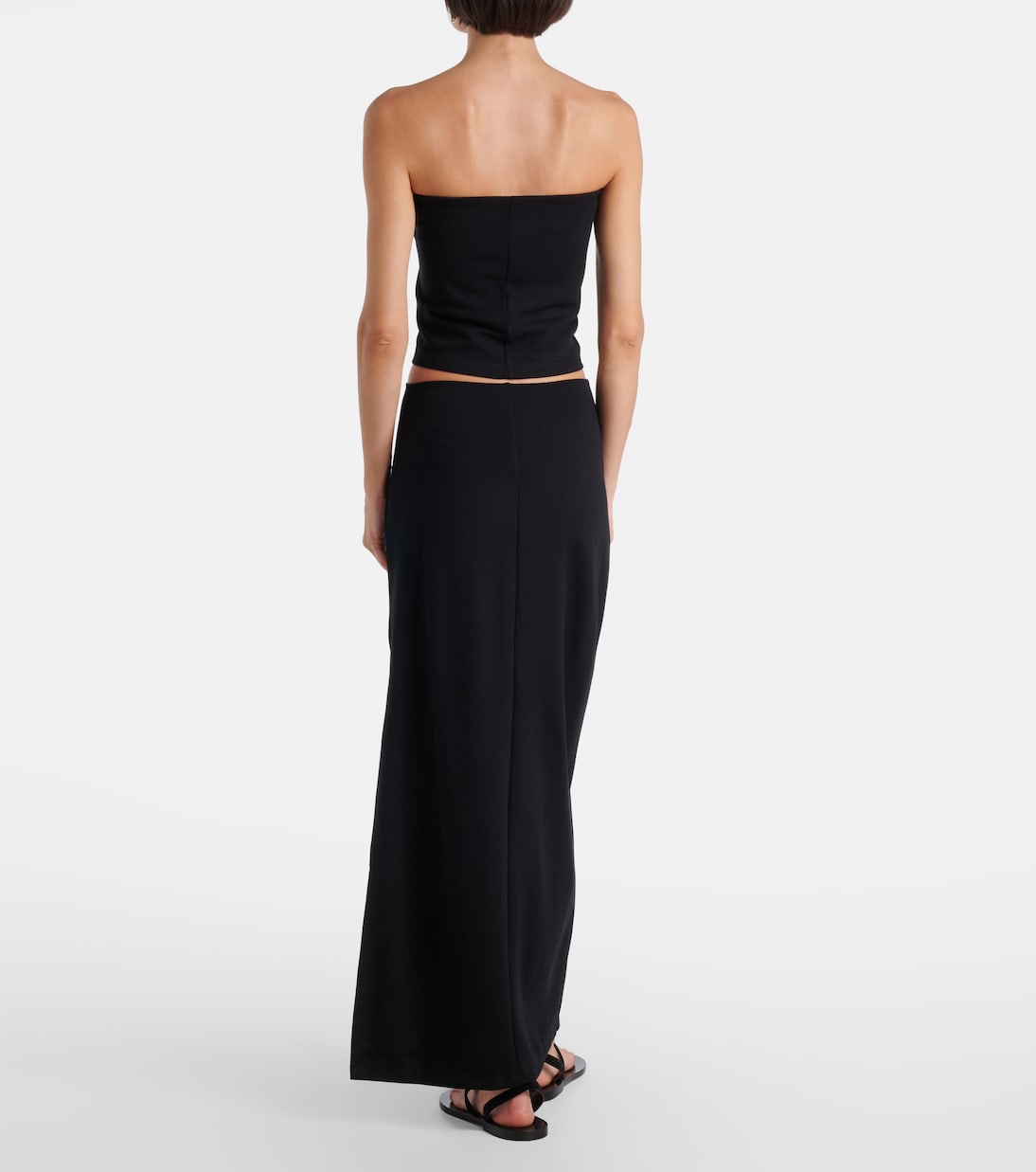 Rio high-rise maxi skirt | Leset