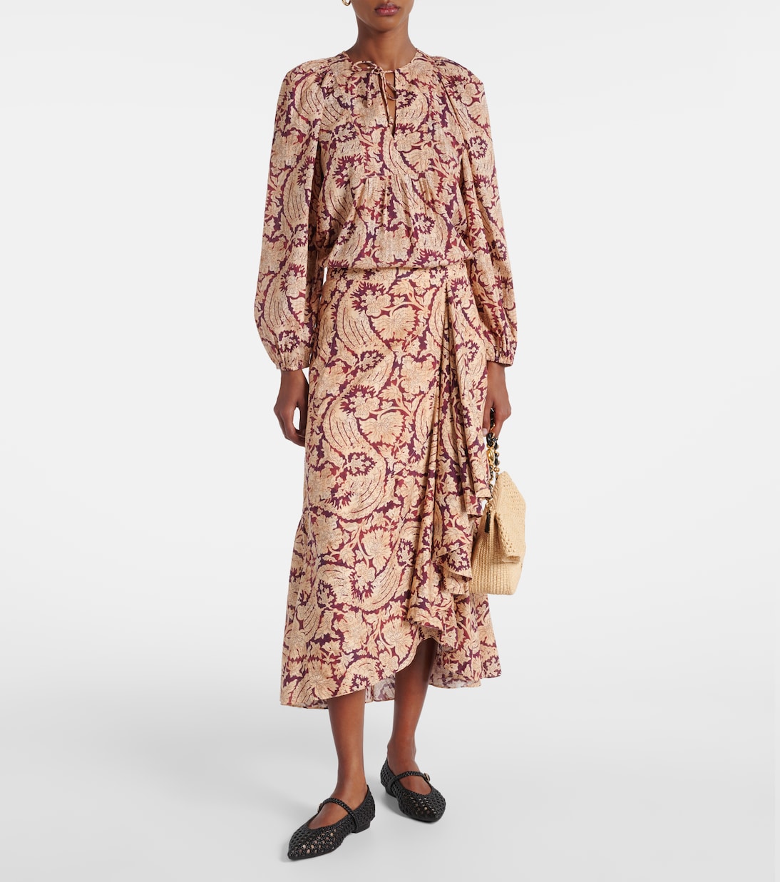 Bedruckte Bluse Brea | Ulla Johnson