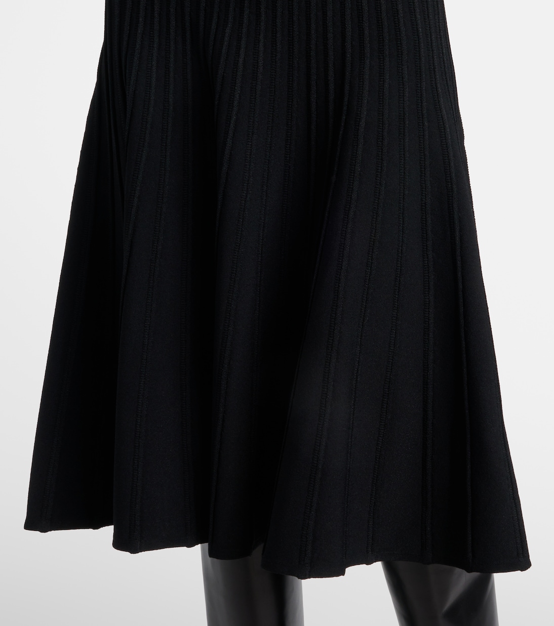 Robe midi à col roulé | Alaïa