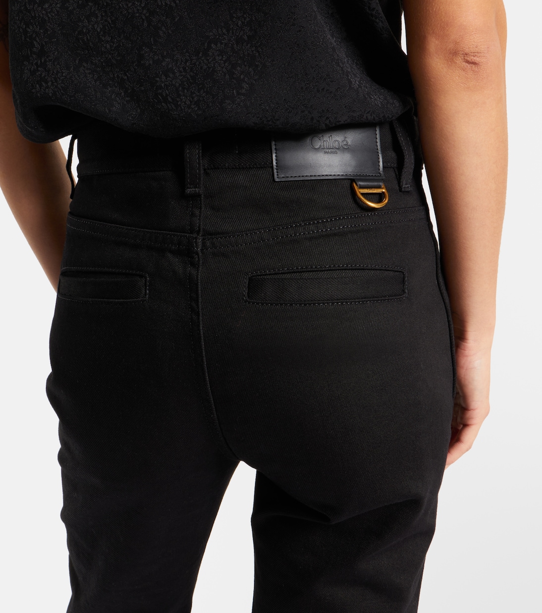 High-Rise Slim Jeans | Chloé