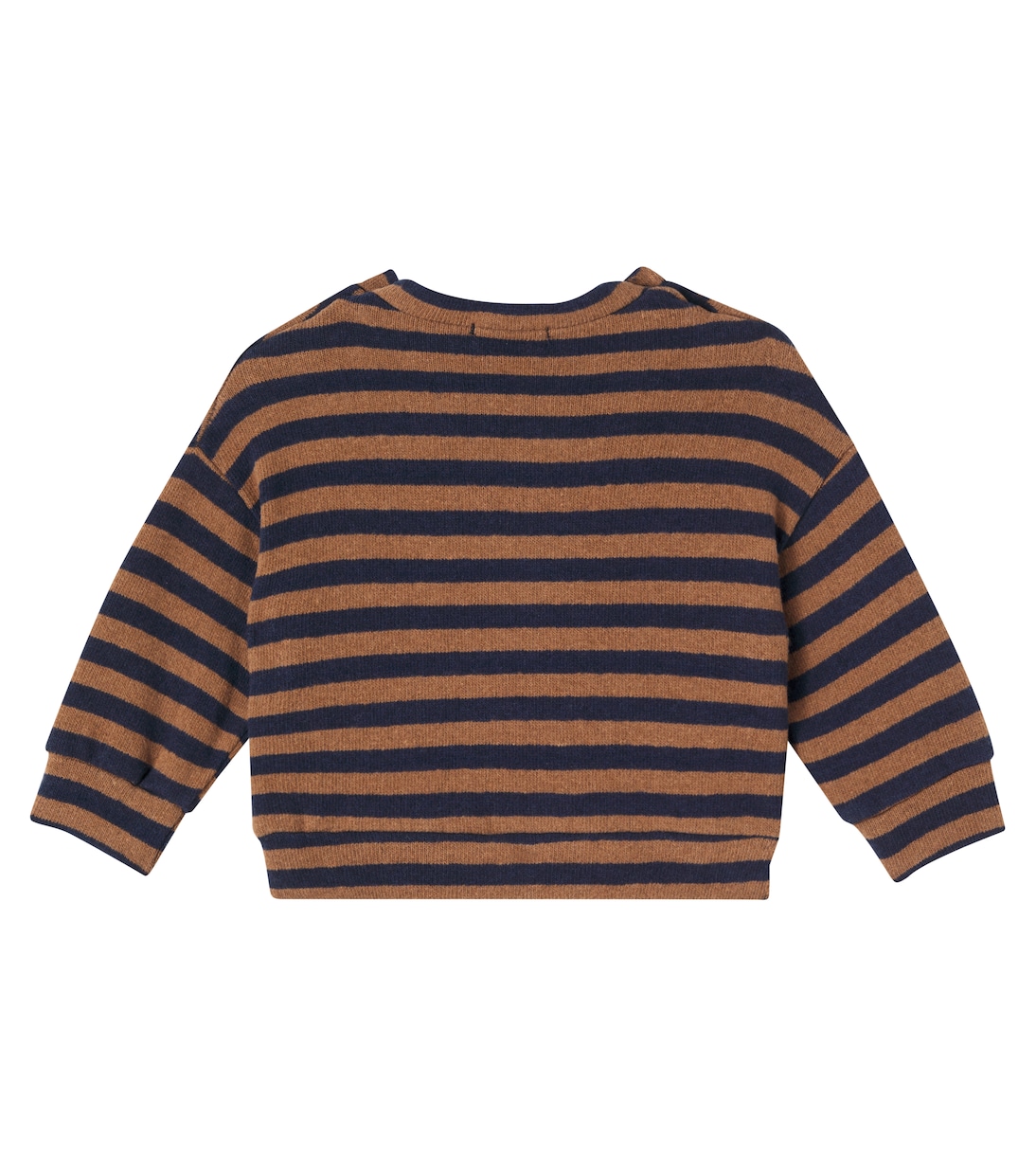 Baby Dirk striped cotton-blend sweater | 1 + in the Family