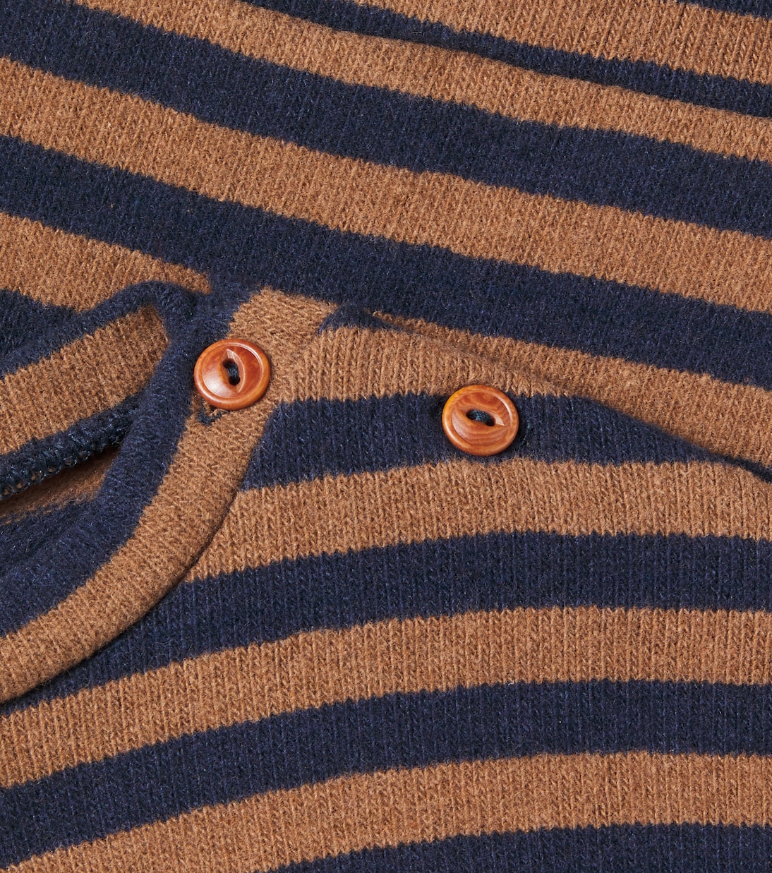 Baby Dirk striped cotton-blend sweater | 1 + in the Family