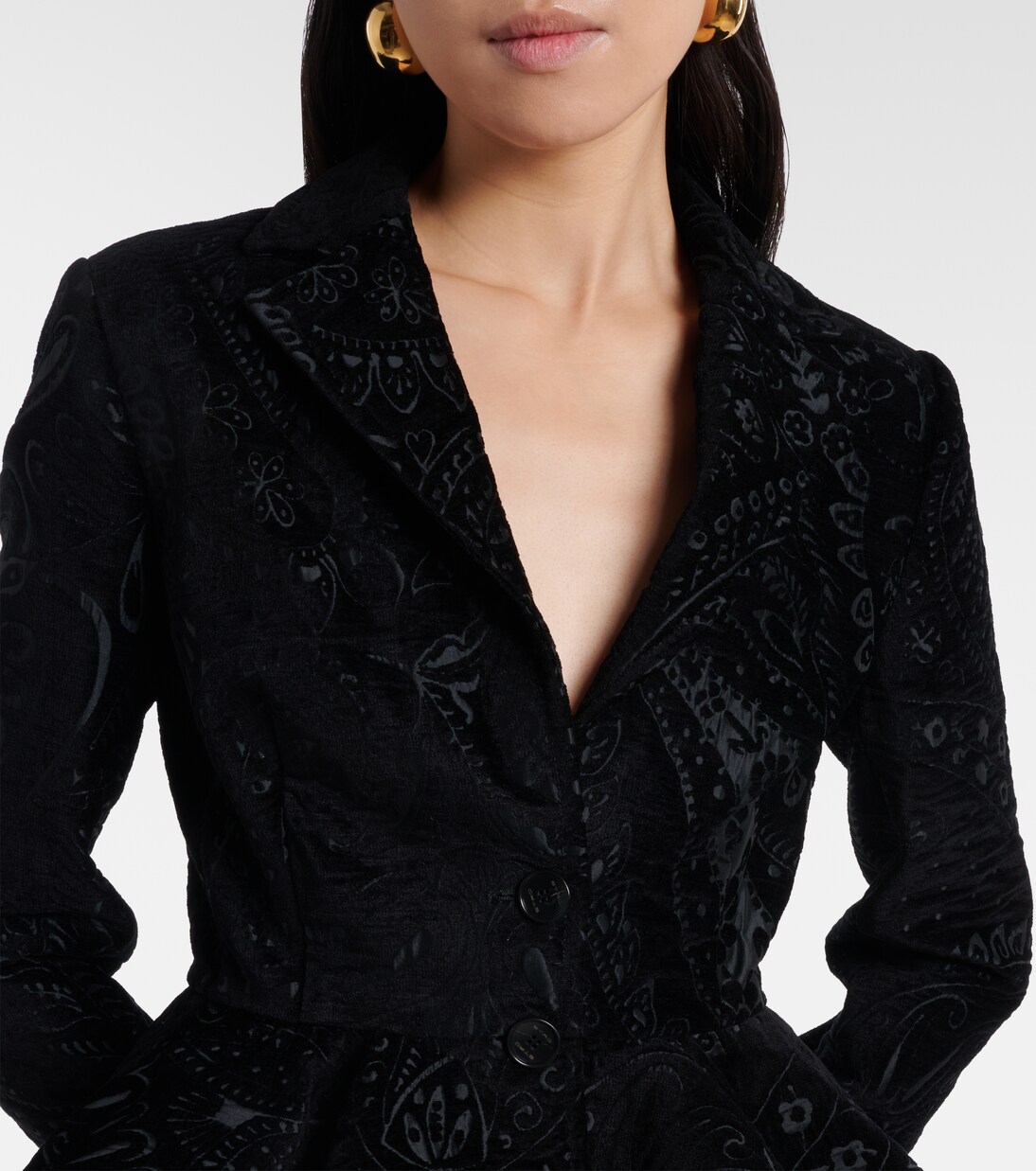 Paisley peplum blazer | Etro