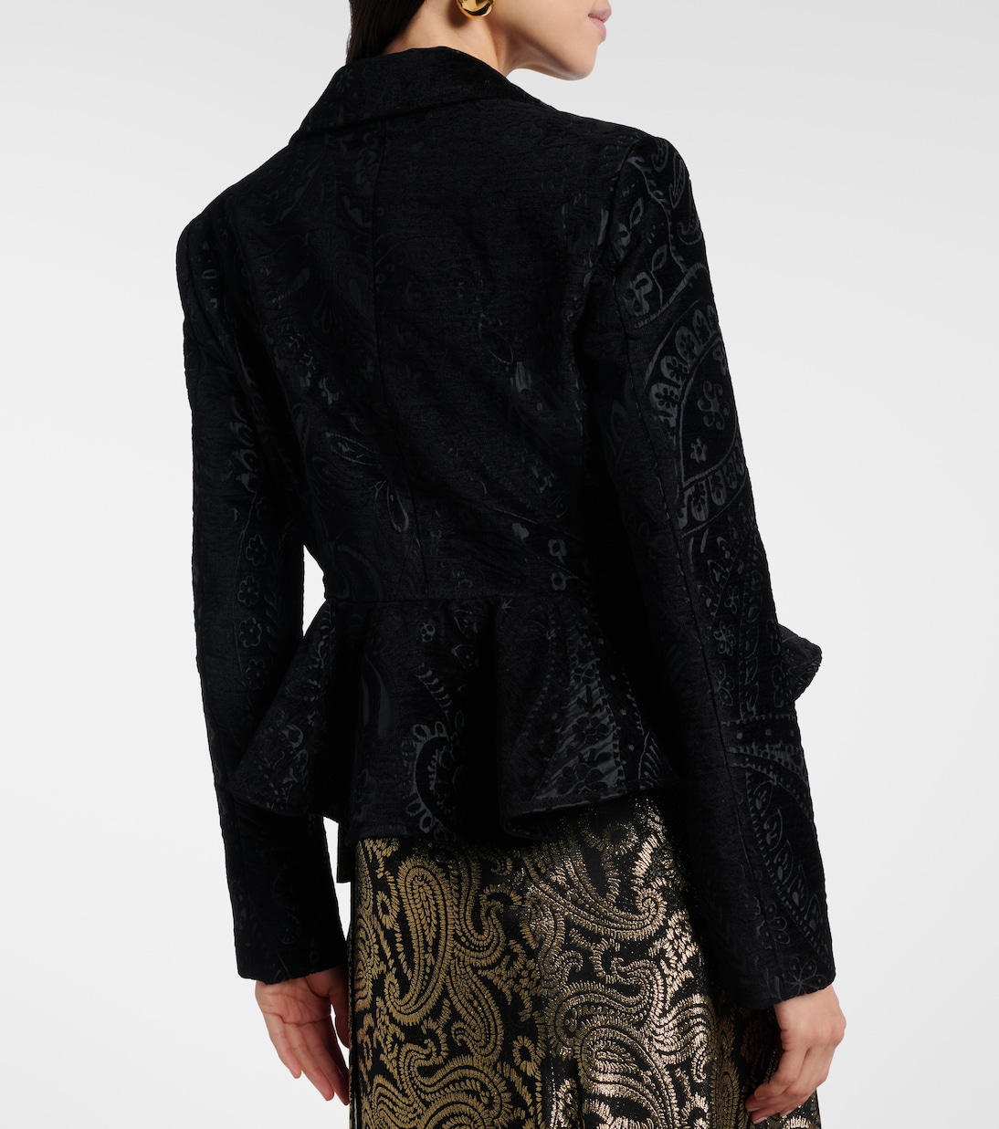 Paisley peplum blazer | Etro