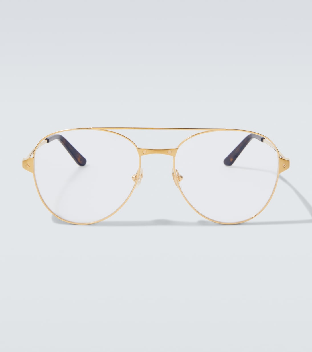 Santos De Cartier aviator glasses | Cartier Eyewear Collection