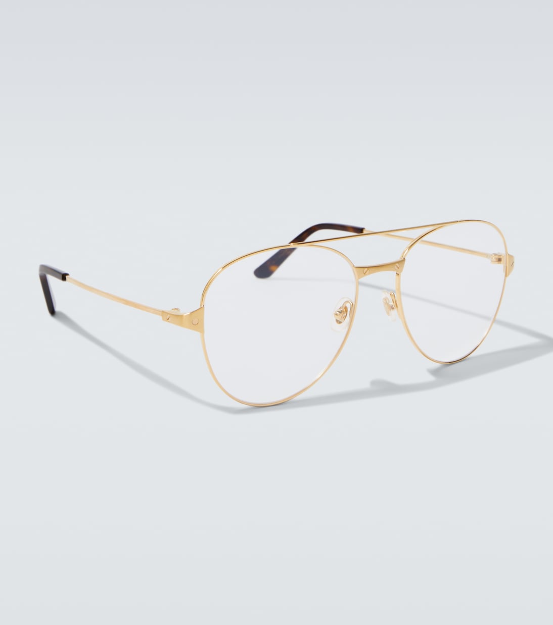 Santos De Cartier aviator glasses | Cartier Eyewear Collection