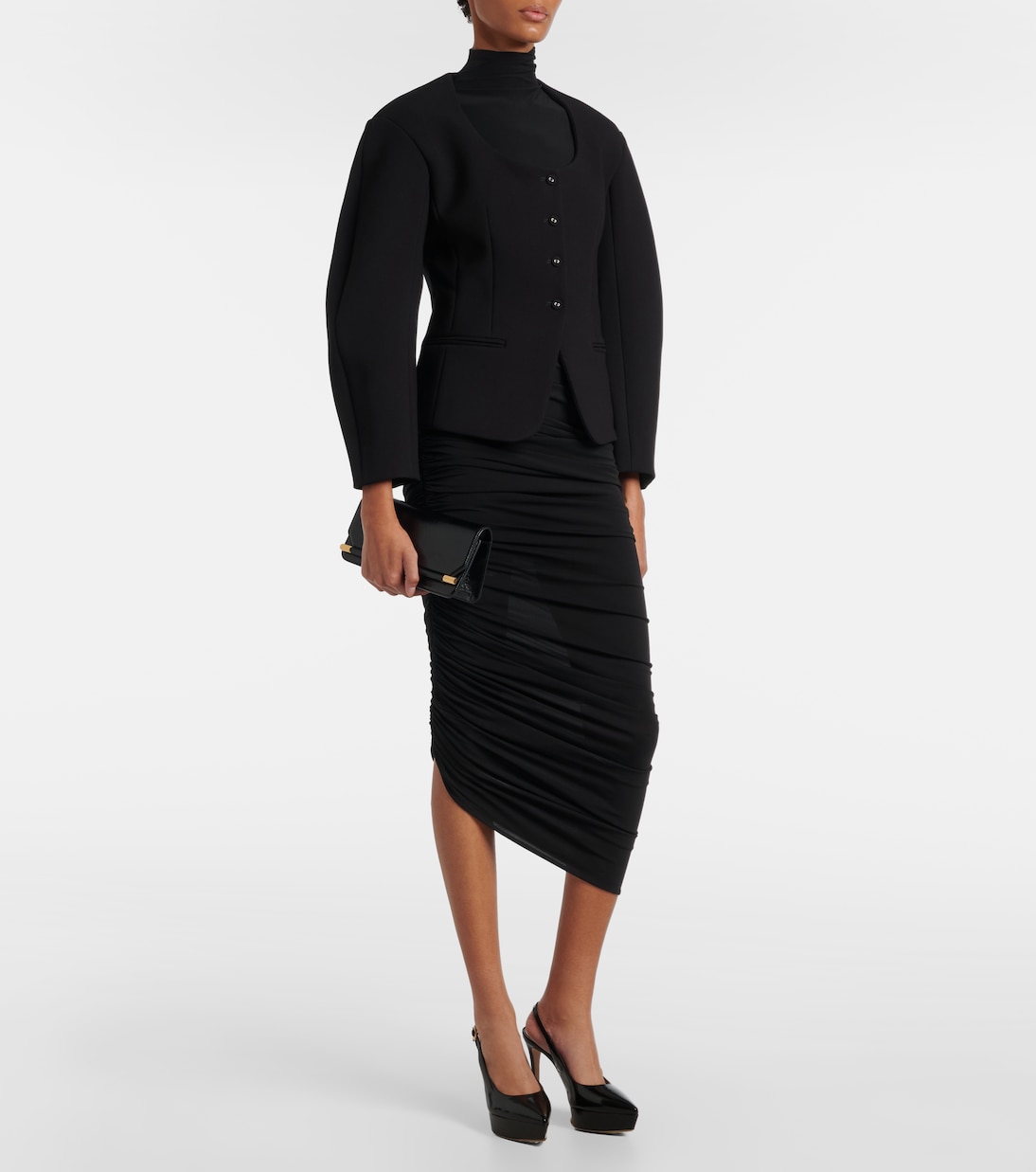 Slingback-Pumps Dasha 115 aus Lackleder | Gianvito Rossi