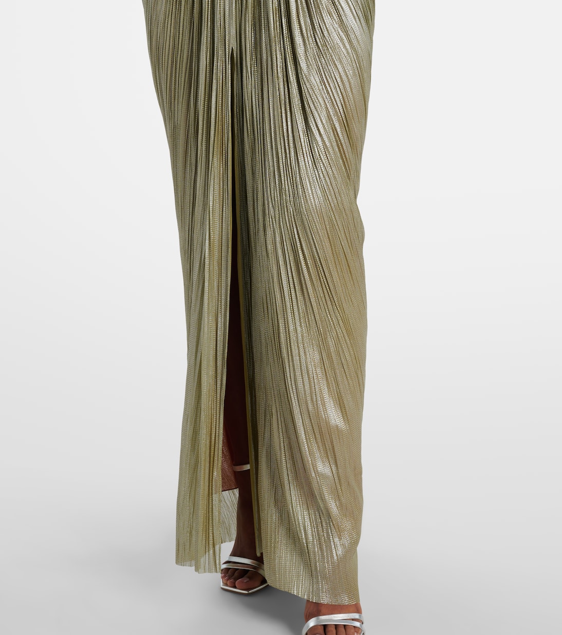 Robe longue Jasleen en soie | Maria Lucia Hohan