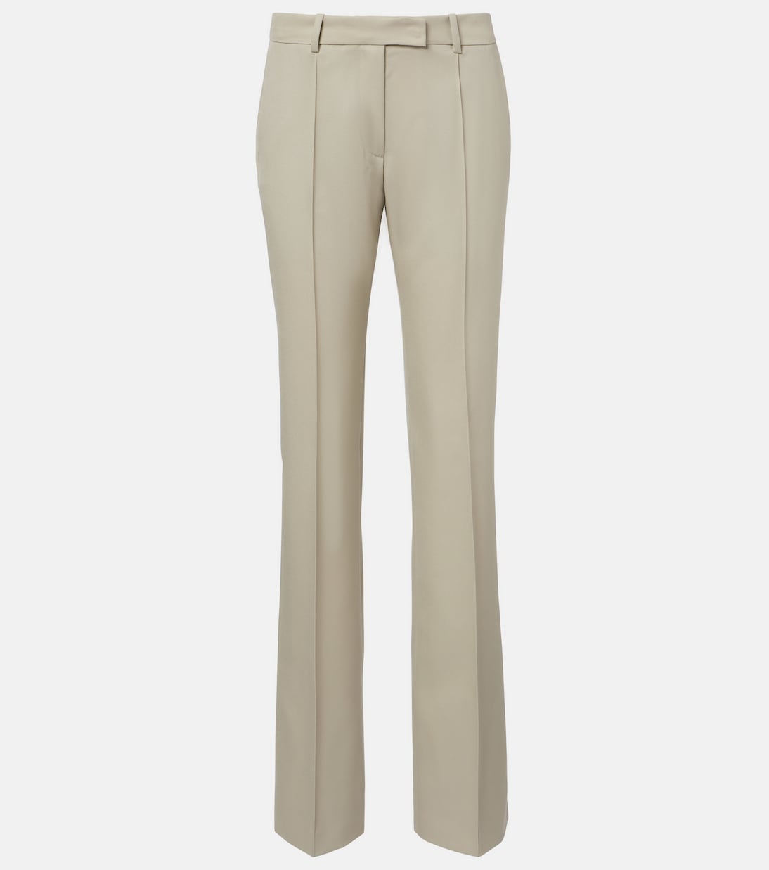 Low-rise wool straight pants | The Attico