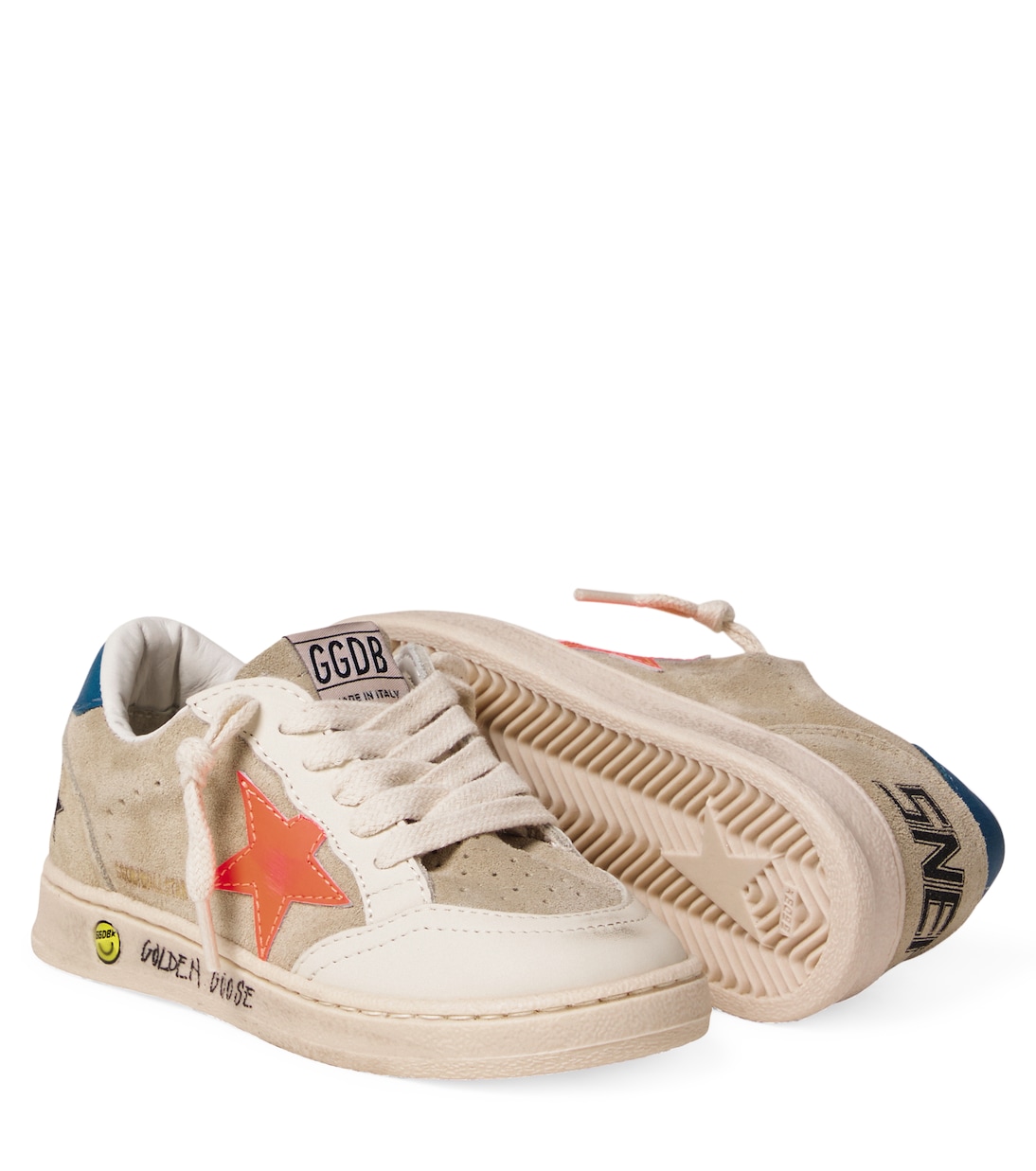 Ball Star suede sneakers | Golden Goose Kids