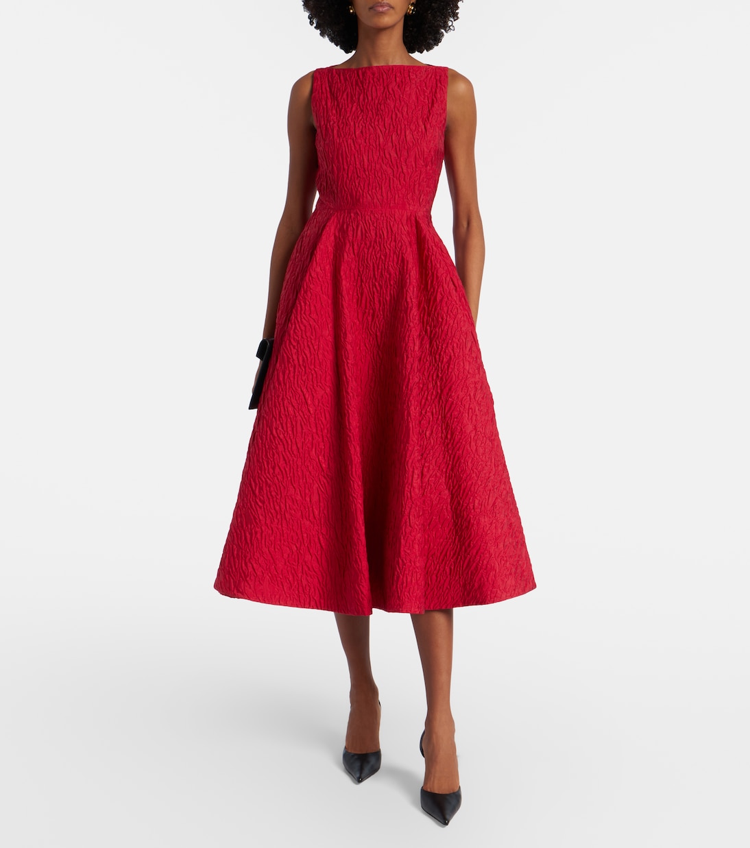 Midikleid Tera aus Cloqué | Roksanda