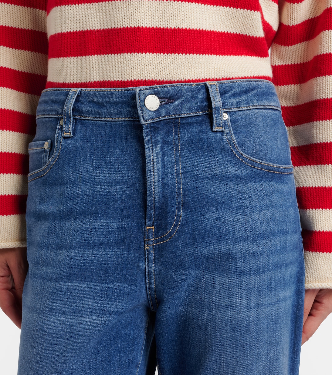 Straight Jeans Girlfriend | AG Jeans