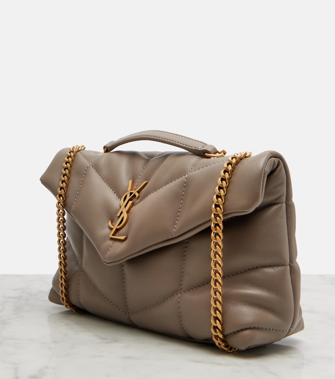 Sac Puffer Toy en cuir | Saint Laurent