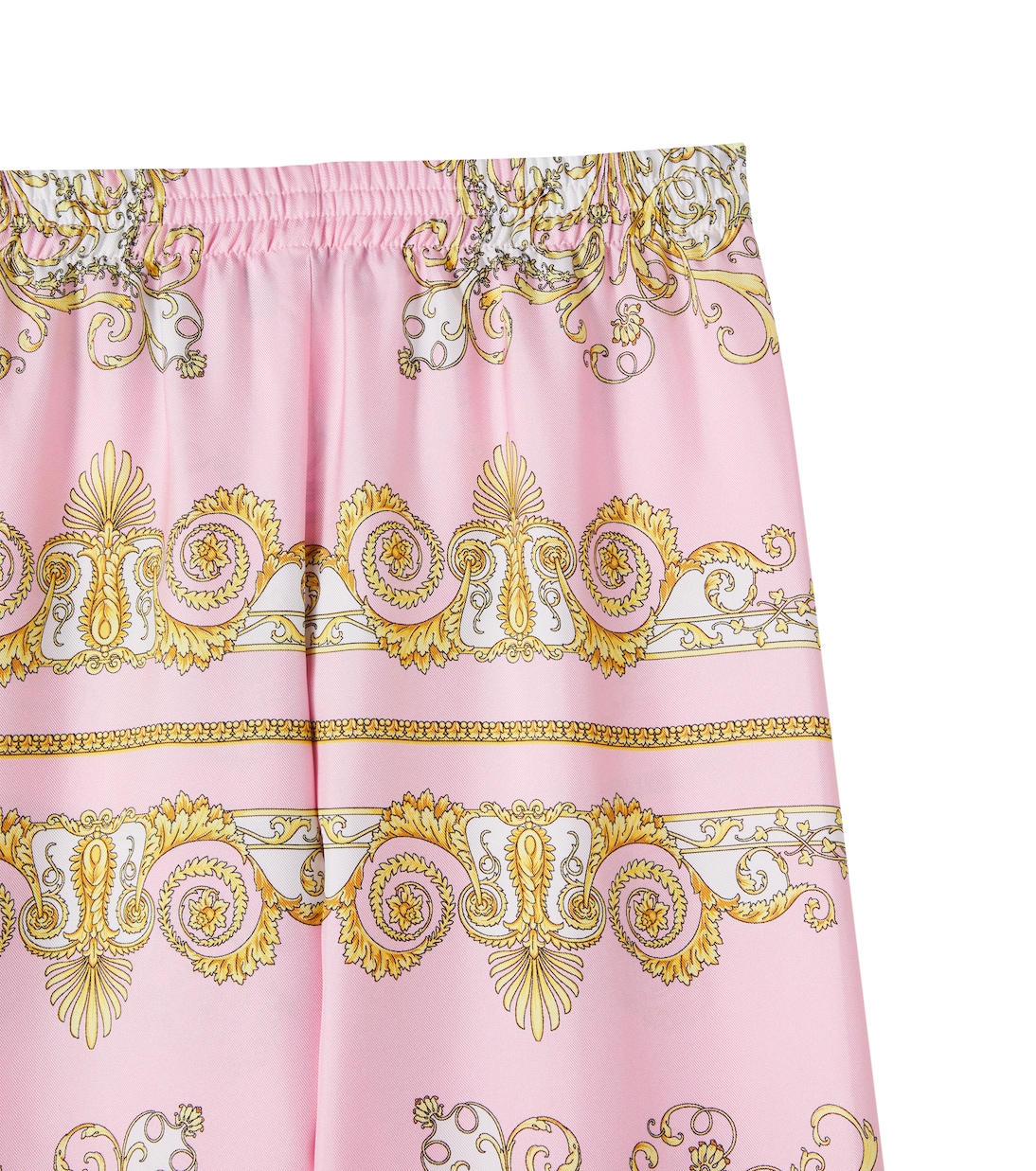 Hose Spring Barocco aus Seiden-Twill | Versace Kids