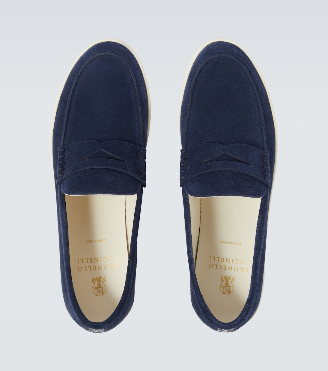 Slip-Ons aus Veloursleder | Brunello Cucinelli