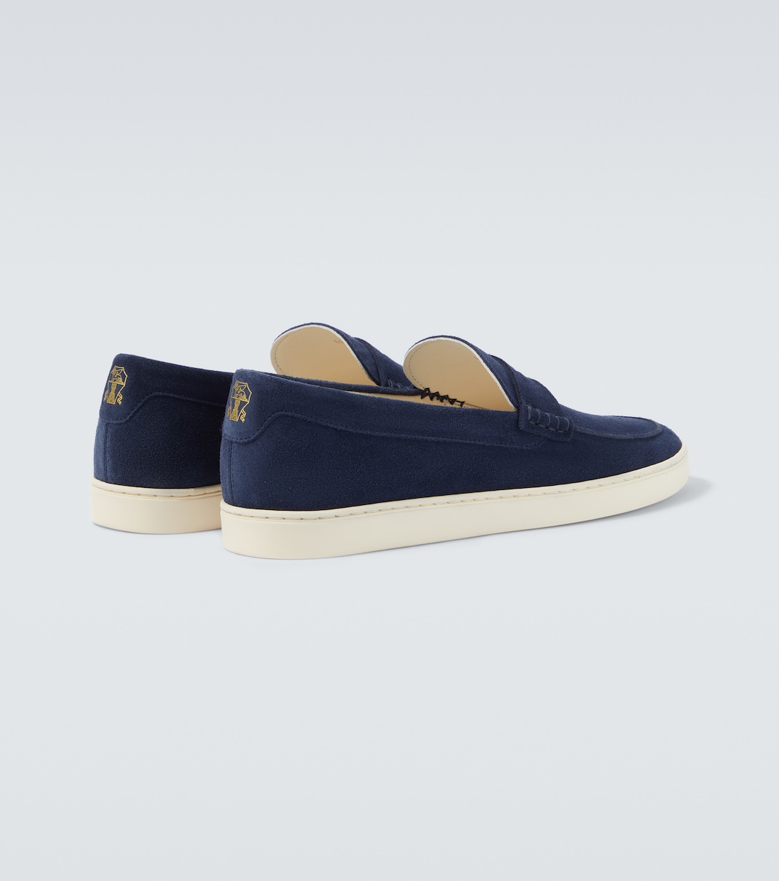 Slip-Ons aus Veloursleder | Brunello Cucinelli