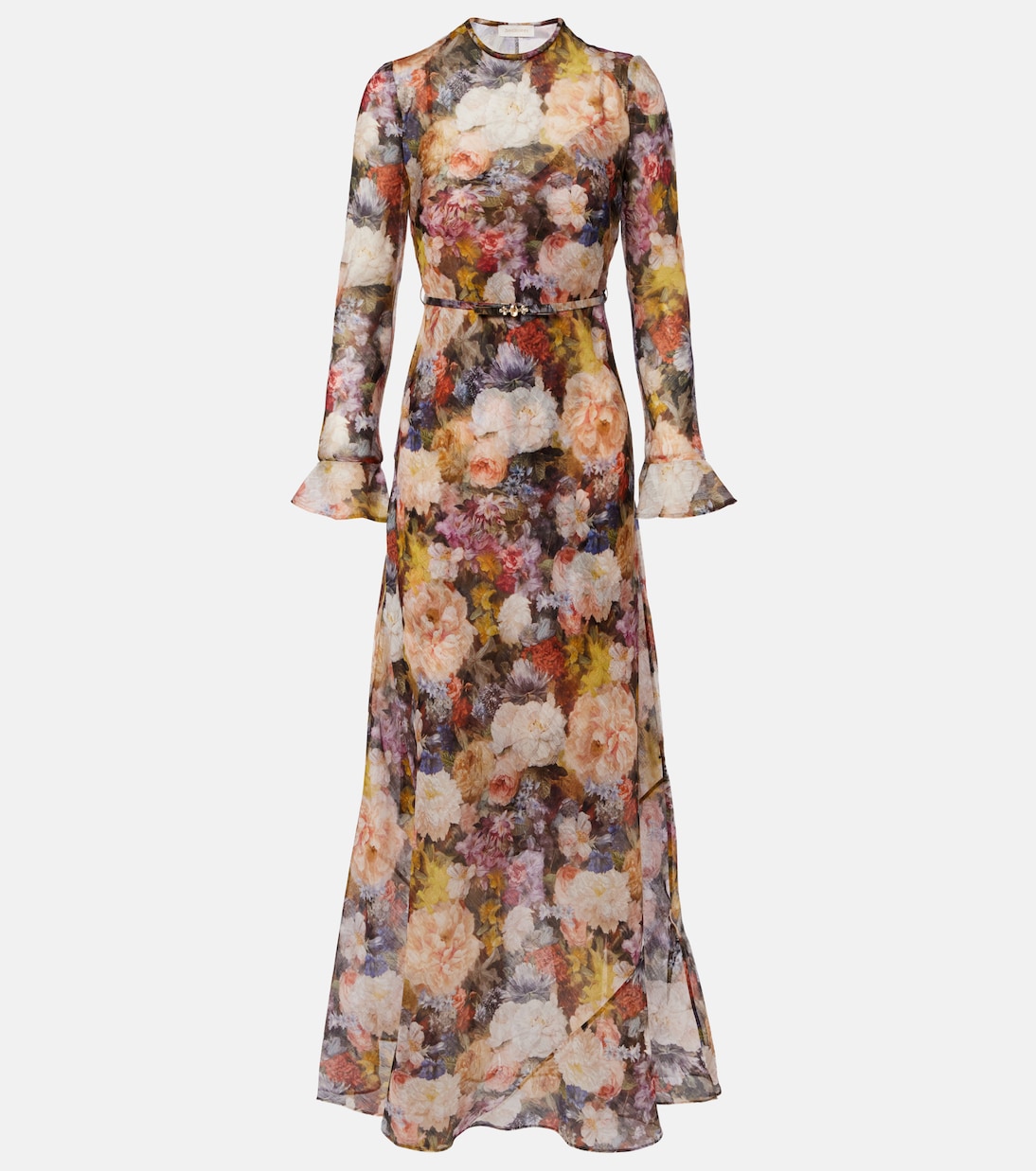 Robe longue Alchemy à fleurs | Zimmermann