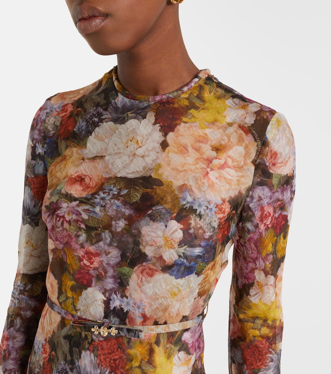 Robe longue Alchemy à fleurs | Zimmermann