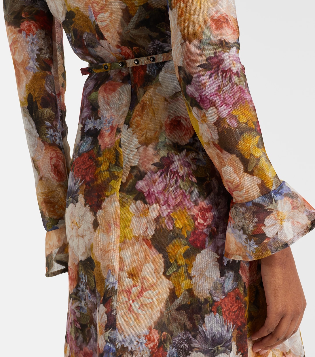 Robe longue Alchemy à fleurs | Zimmermann