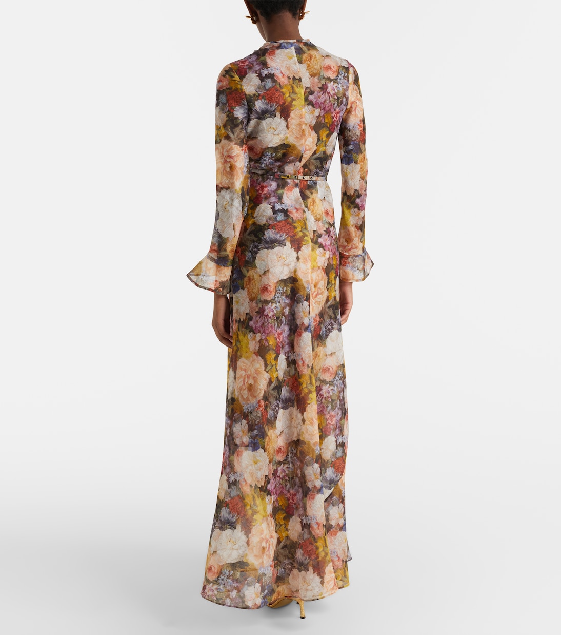 Robe longue Alchemy à fleurs | Zimmermann