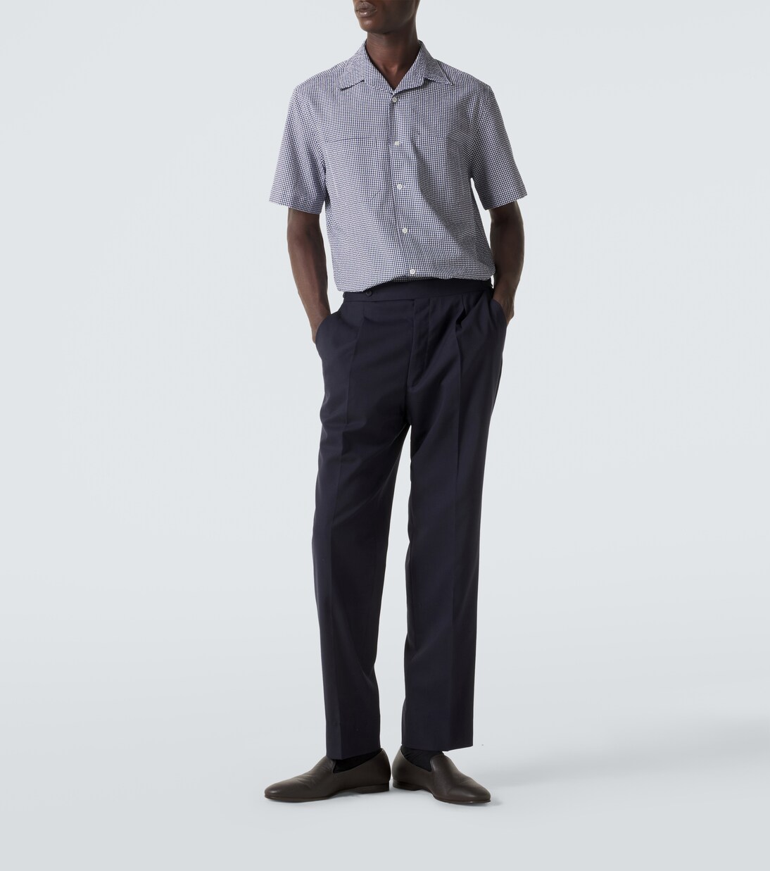 Gingham cotton shirt | Dunhill