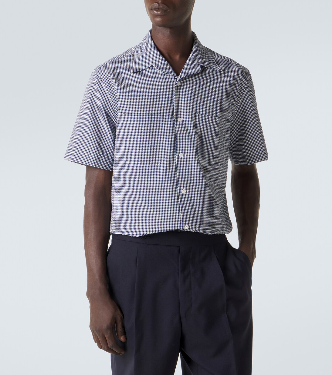 Gingham cotton shirt | Dunhill