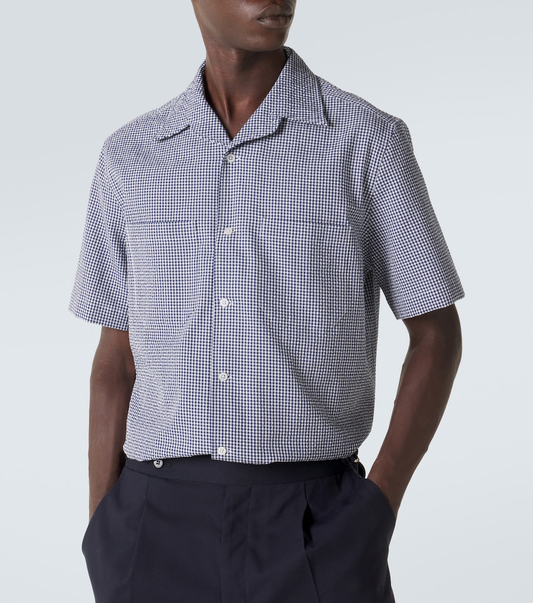 Gingham cotton shirt | Dunhill